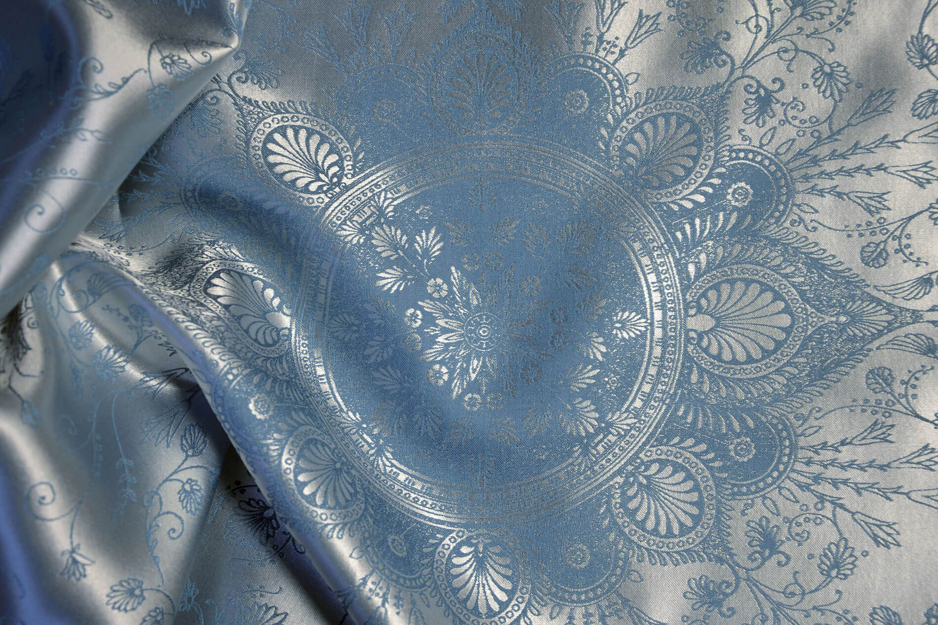 Элитное постельное белье  Romano Blue