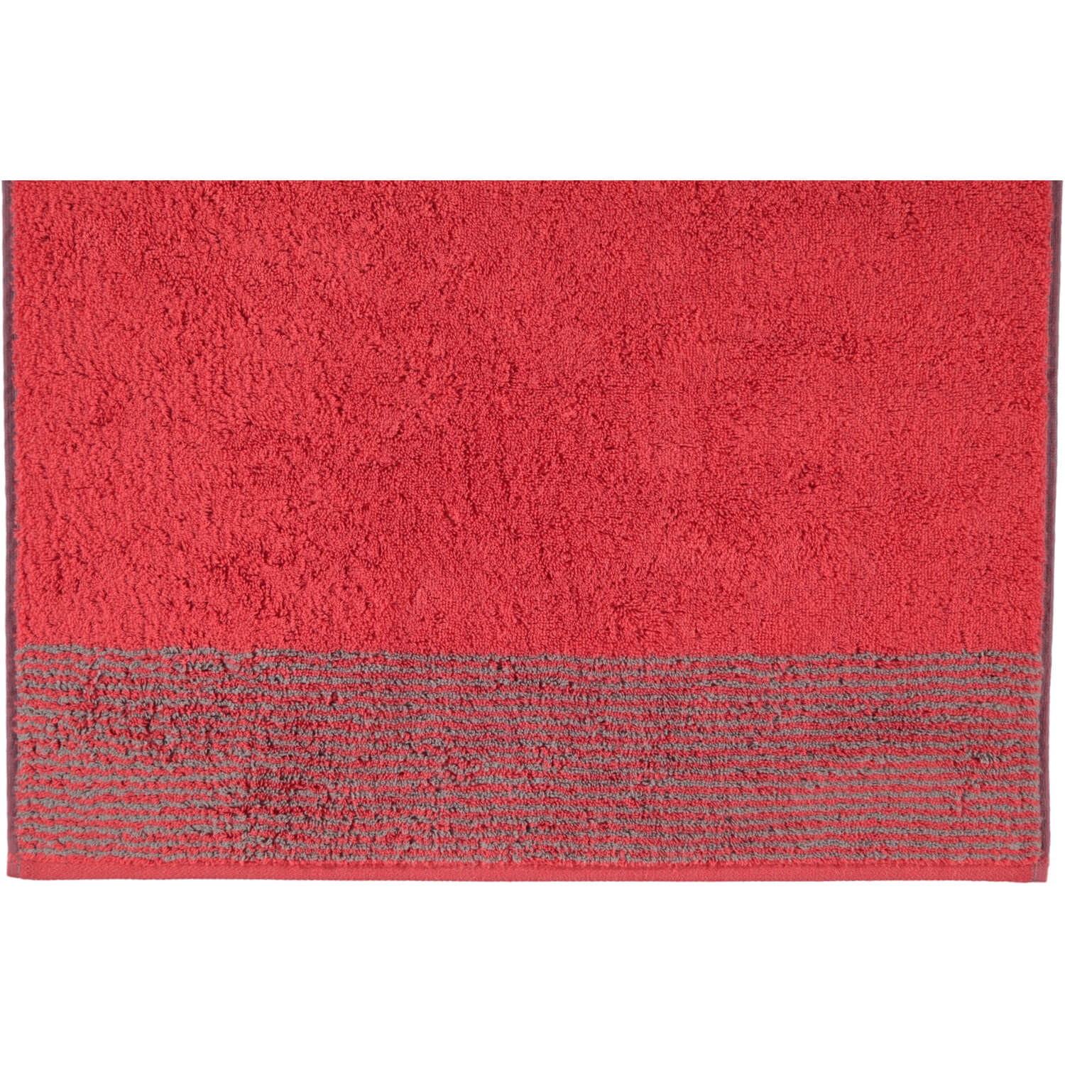 Полотенце Two-Tone Rot Cawo Германия ☞ Размер: 30 x 50 см