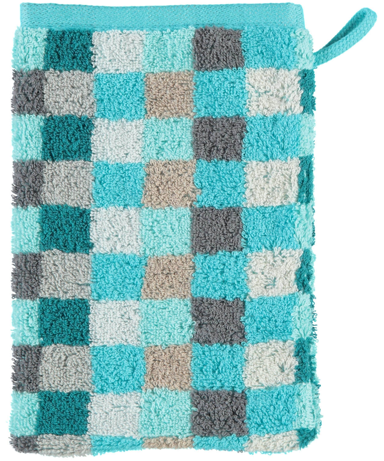 Махровое полотенце Unique Cubes Turkis ☞ Размер: 16 x 22 см