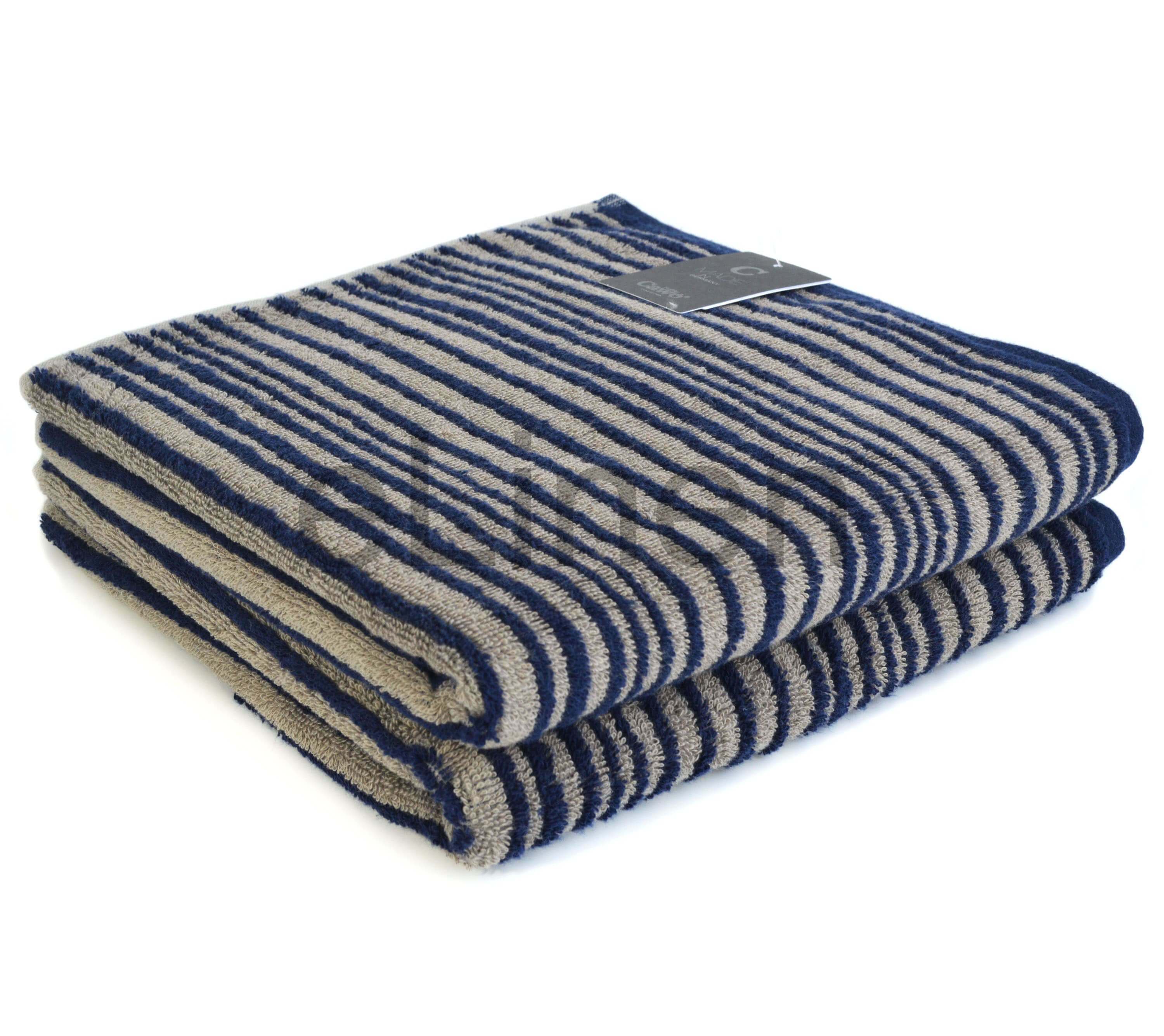Банное полотенце Dune Allover Blau ☞ Размер: 50 x 100 см