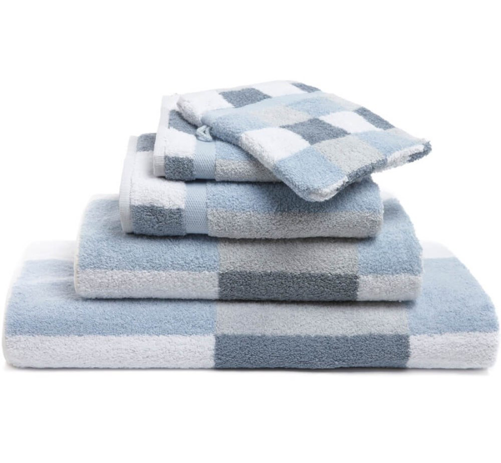 Махровое полотенце Dover Misty Blue ☞ Размер: 90 x 200 см