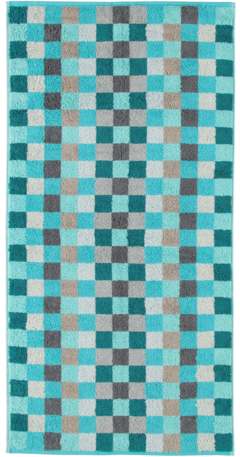 Махровое полотенце Unique Cubes Turkis ☞ Размер: 70 x 140 см
