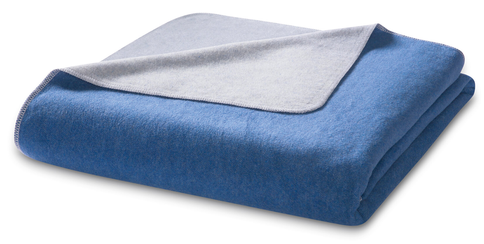 Немецкое покрывало Duo Cotton Blue (757609) ☞ Размер: 150 x 200 см