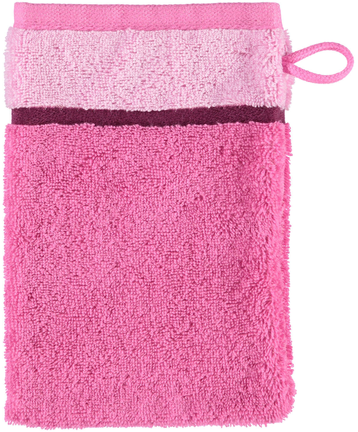 Махровое полотенце Riva Doubleface Fuchsia ☞ Размер: 30 x 50 см