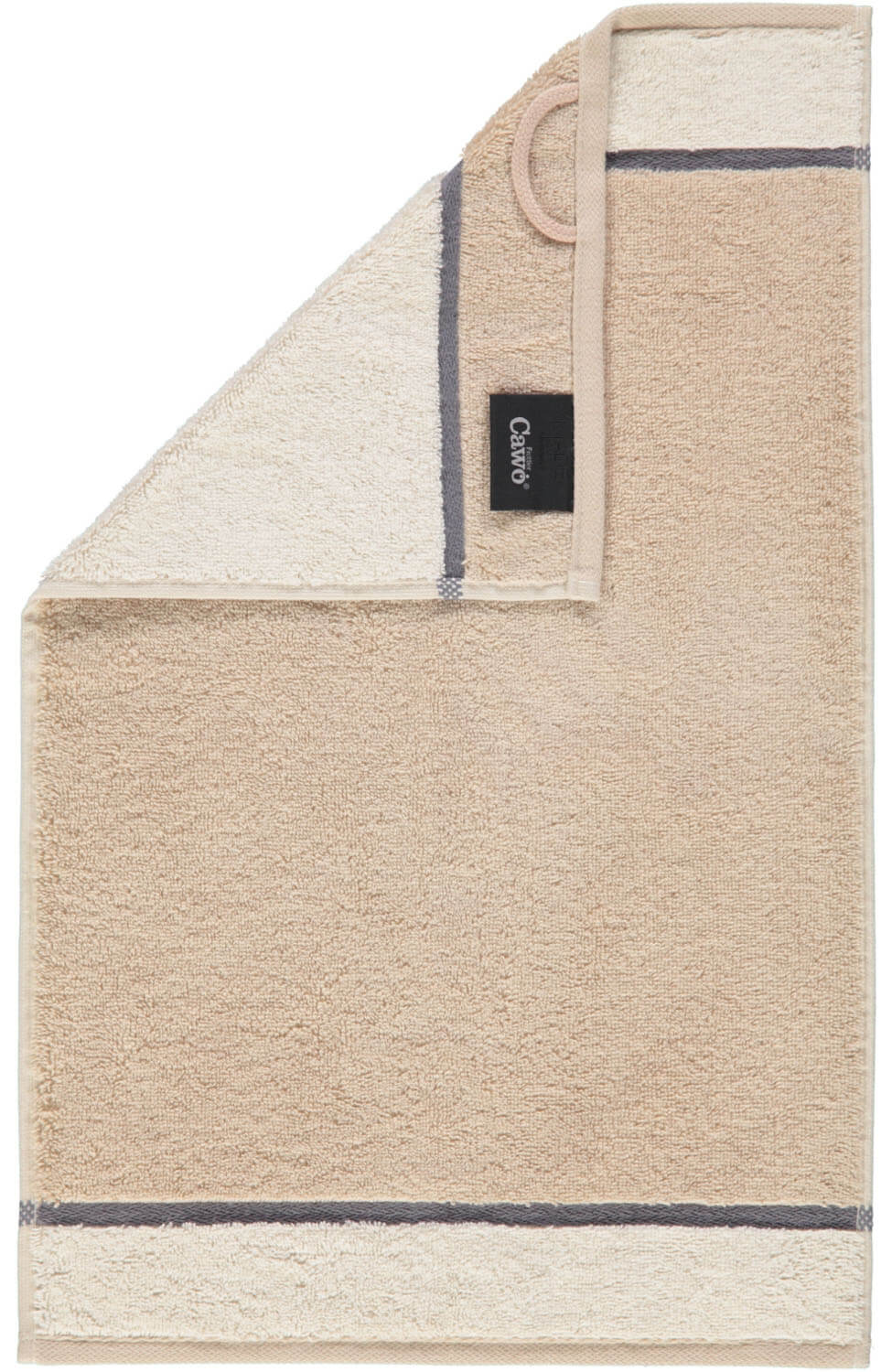 Махровое полотенце Riva Doubleface Sand ☞ Размер: 16 x 22 см