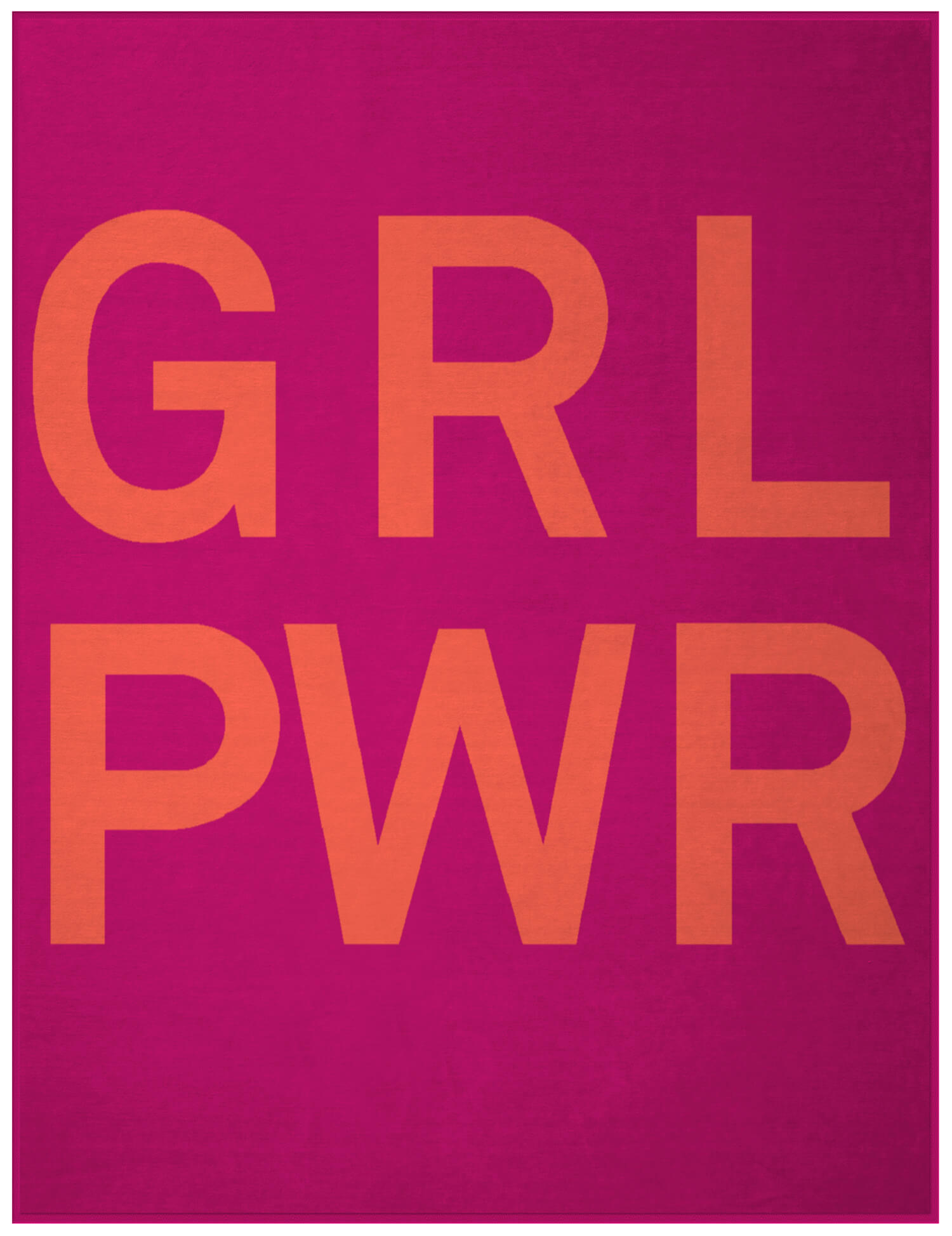 Детское покрывало Girl Power ☞ Размер: 150 x 200 см